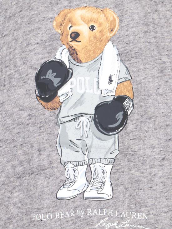 25FW 폴로 랄프로렌 릴렉스드 핏 폴로 베어 후드 티셔츠 211971713001 GREY HTR DOM - POLO RALPH LAUREN