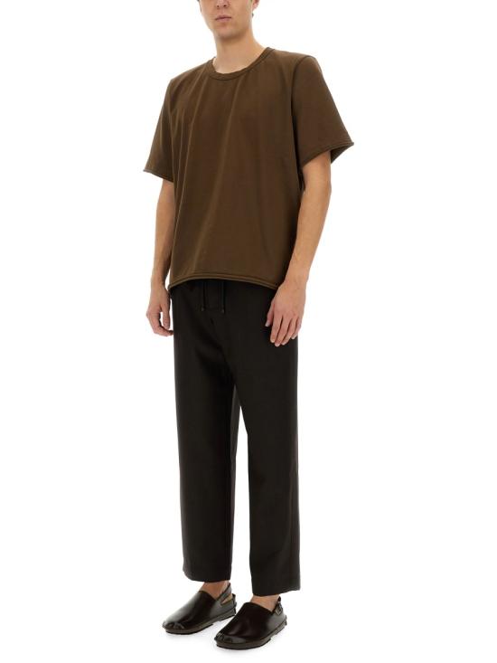 25SS 우마 왕 반팔 티셔츠 UM1530 UW600 BROWN - UMA WANG