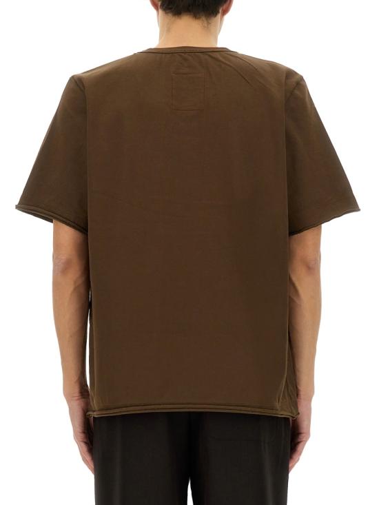 25SS 우마 왕 반팔 티셔츠 UM1530 UW600 BROWN - UMA WANG