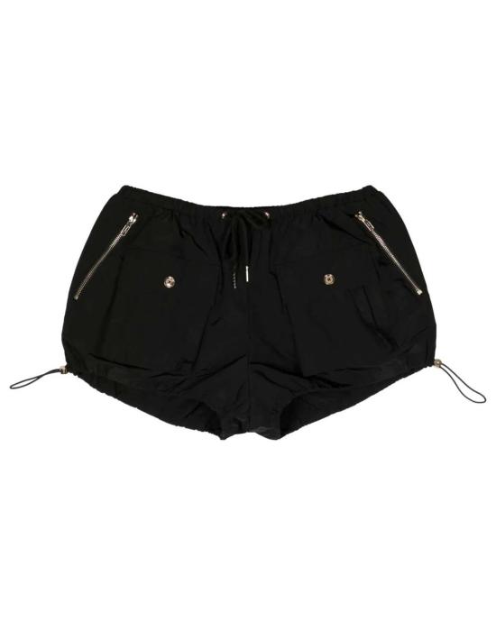  신시아 로리 숏팬츠 신시아 로울리 나일론 카고 블룸머 블랙 - CYNTHIA ROWLEY