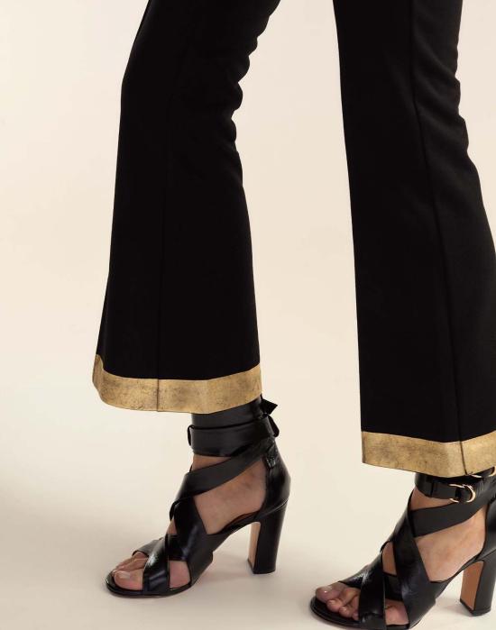  신시아 로리 크롭 팬츠 신시아 로울리 아테나  블랙 - CYNTHIA ROWLEY