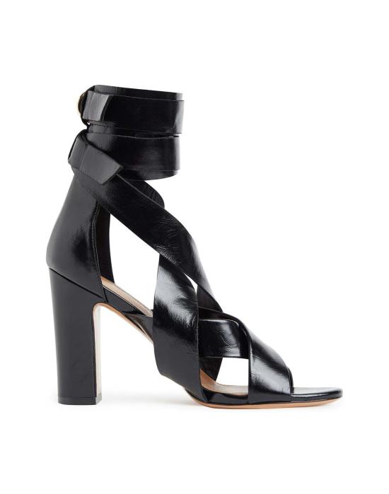  신시아 로리 부츠 신시아 로울리 세시 랩 힐 블랙 - CYNTHIA ROWLEY