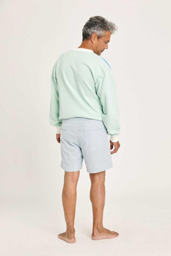  라파즈 숏팬츠 La Paz Pestana 반바지 블루 스트라이프 - LA PAZ