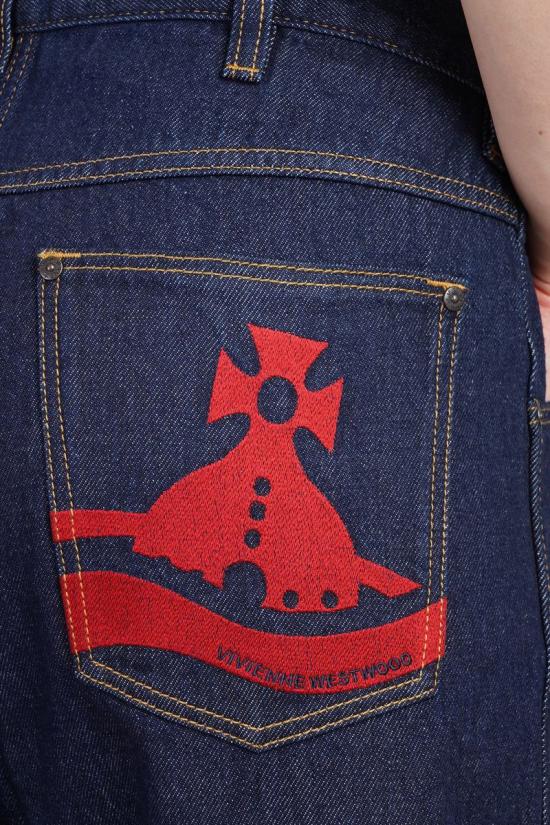 24FW 비비안웨스트우드 데님 팬츠 404459 3902000N W00VF BLUE - VIVIENNE WESTWOOD