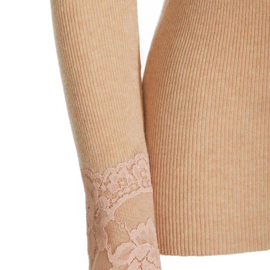 25FW 발렌티노 가라바니 터틀넥 7B0KC68L9QTDPT ALABASTER - VALENTINO GARAVANI