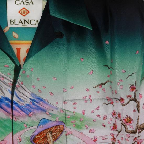 25FW 카사블랑카 긴팔 셔츠 UAW25SH00603M RED - CASABLANCA