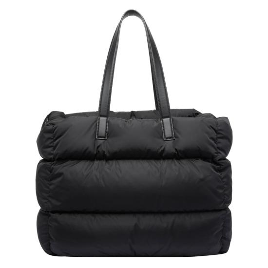 25FW 몽클레어 카라독 워터 리펠런트 토트백 5D000 10M7451999 Black - MONCLER