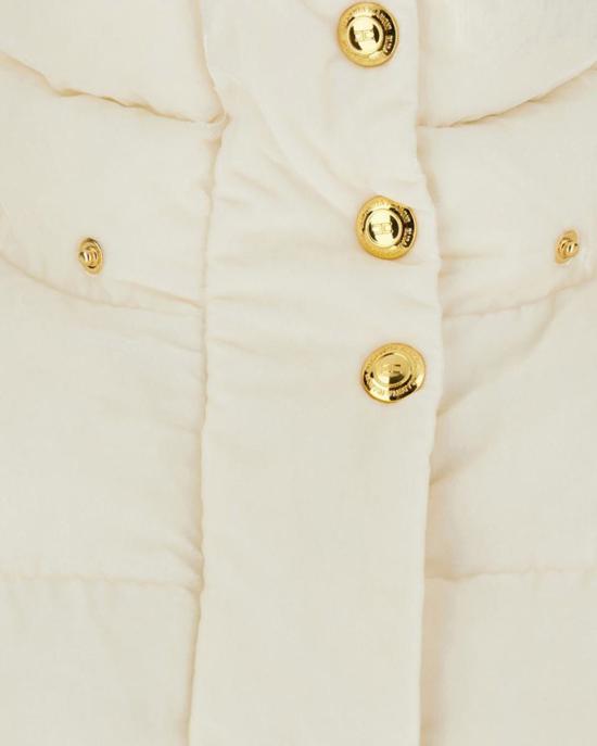 25FW 엘리자베타프랜치 숏패딩 PI82D56E2DZ9 Beige - ELISABETTA FRANCHI