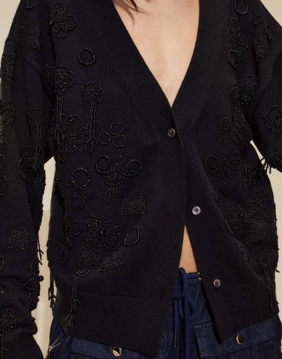  신시아 로리 가디건 신시아 로울리 팔로마 보이프렌드 카디건 블랙 - CYNTHIA ROWLEY