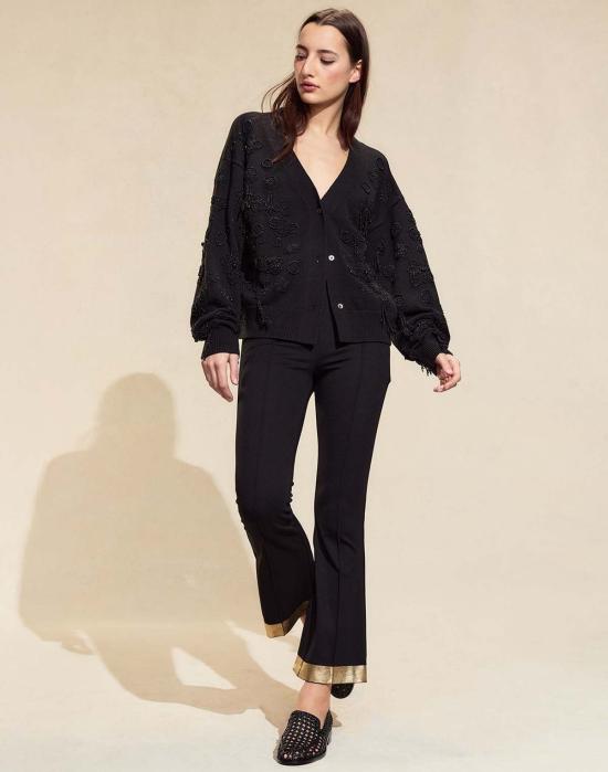  신시아 로리 가디건 신시아 로울리 팔로마 보이프렌드 카디건 블랙 - CYNTHIA ROWLEY