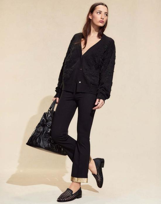  신시아 로리 가디건 신시아 로울리 팔로마 보이프렌드 카디건 블랙 - CYNTHIA ROWLEY