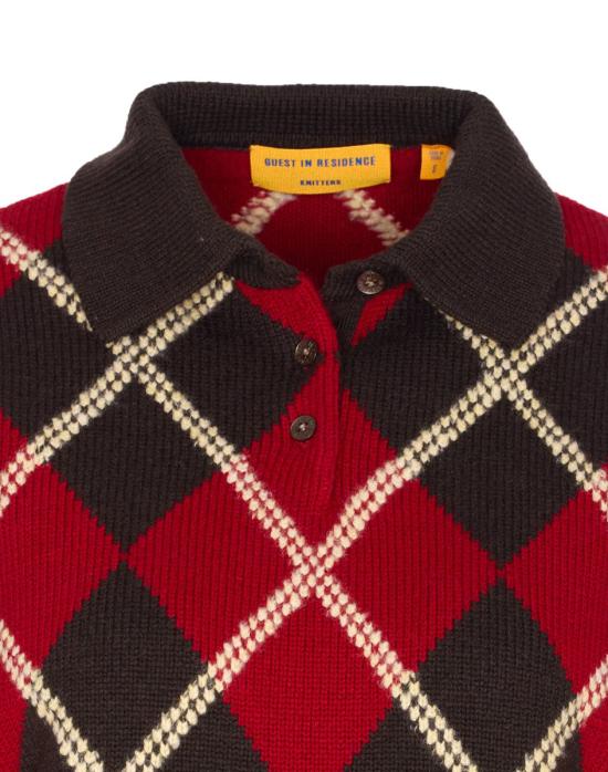 25FW 게스트 인 레지던스 블라우스 W34327AMBRCCO RED - GUEST IN RESIDENCE