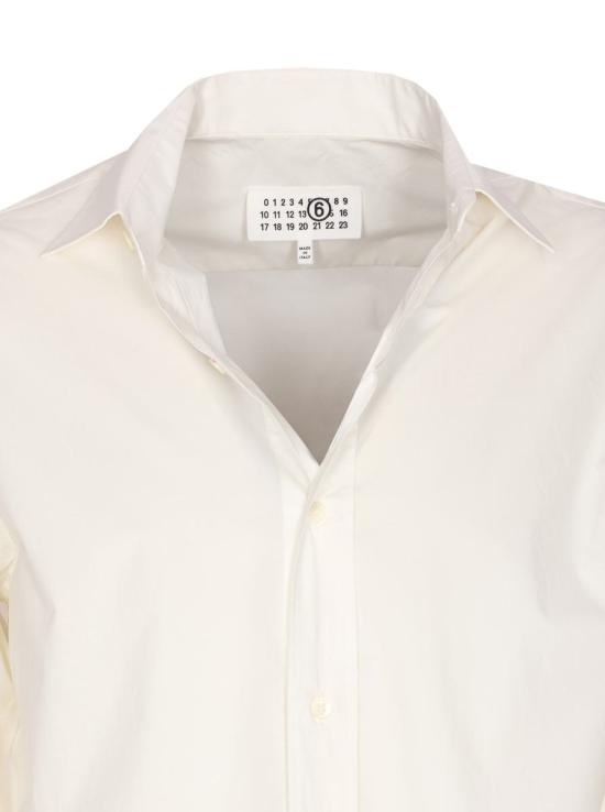 25FW MM6 메종마르지엘라 셔츠 S52DT0052M35256101 WHITE - MM6 MAISON MARGIELA
