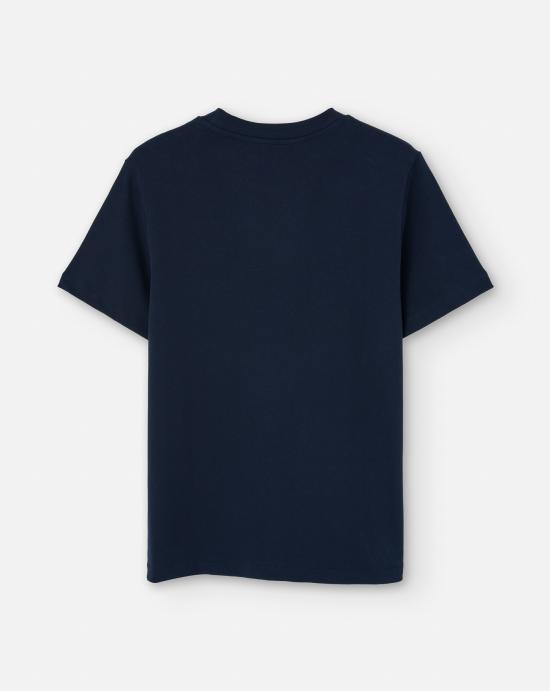 24FW 아페쎄 반팔 티셔츠 COHBUM26388 TIQ Dark navy ecru - A.P.C.