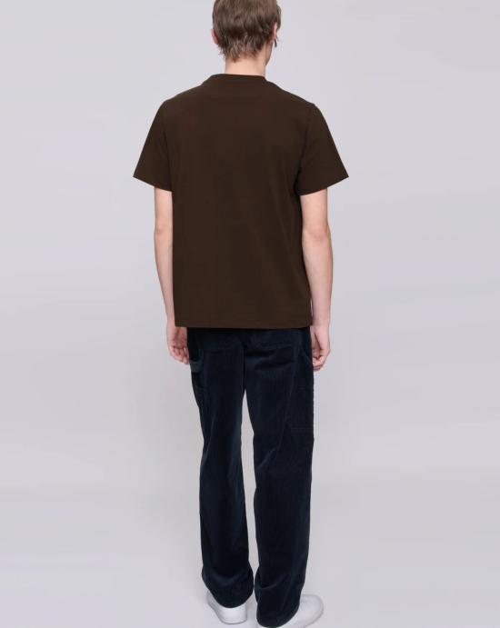 24FW 아페쎄 반팔 티셔츠 COHBUM26388 TCA Ecru brown - A.P.C.