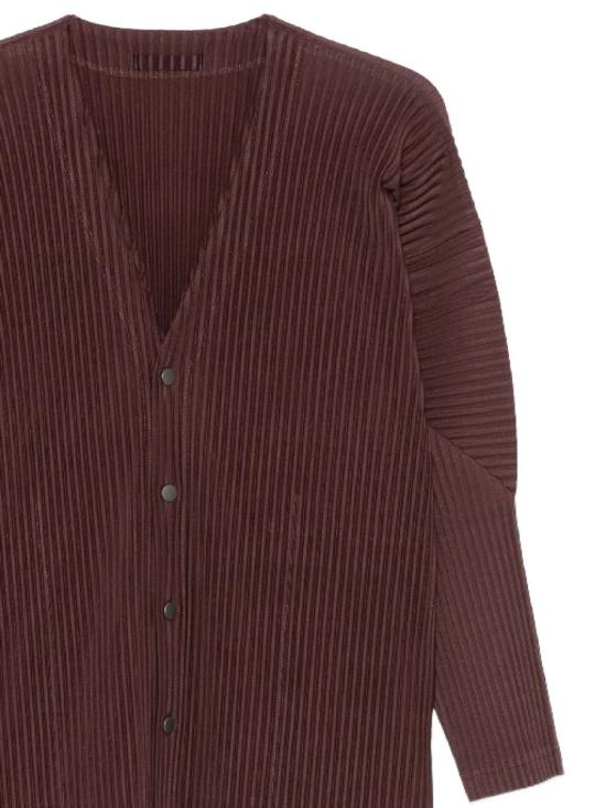 25FW 이세이 미야케 자켓 HP58JL18548 EDGE BROWN - ISSEY MIYAKE