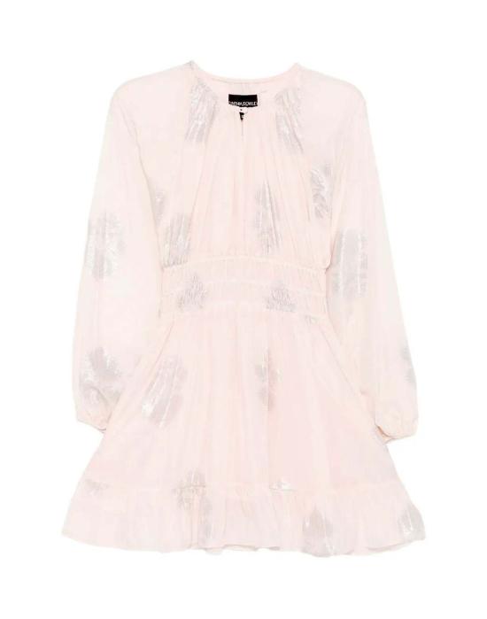  신시아 로리 숏 원피스 신시아 로울리 엘리자베스 미니 드레스 핑크 - CYNTHIA ROWLEY