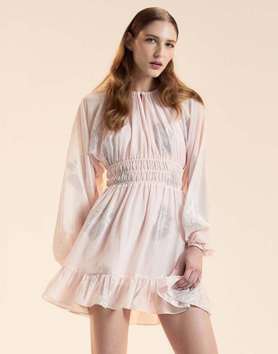  신시아 로리 숏 원피스 신시아 로울리 엘리자베스 미니 드레스 핑크