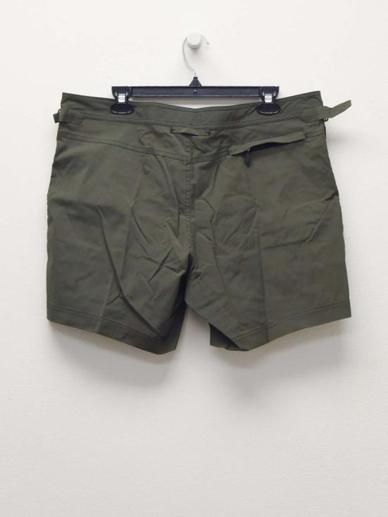  톰포드 스윔팬츠 톰 포드 컴팩트 팝린 수영 반바지 그린 - TOMFORD