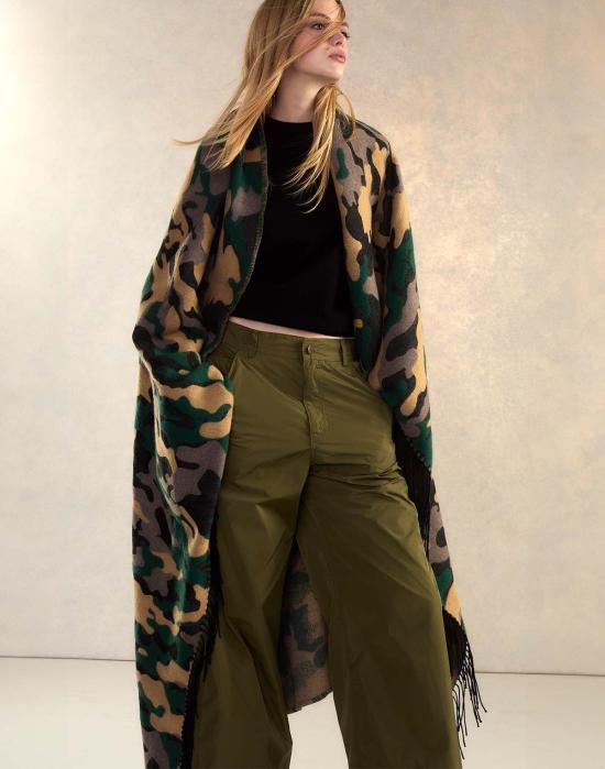  신시아 로리 머플러/스카프 신시아 로울리 울 캐시미어 블랭킷 랩 - CYNTHIA ROWLEY