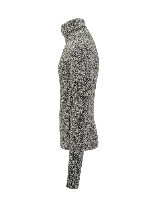 25FW 돌체앤가바나 스웨터 GXW37TJFMIK S0991 BIANCO NERO - DOLCE & GABBANA