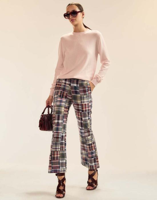  신시아 로리 스웨터 신시아 로울리 엘리아 울 캐시미어  라이트 핑크 - CYNTHIA ROWLEY