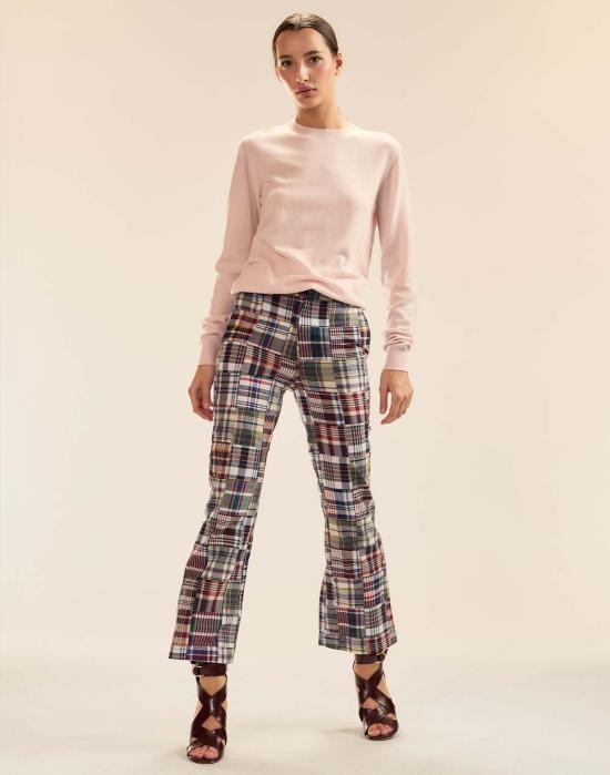  신시아 로리 스웨터 신시아 로울리 엘리아 울 캐시미어  라이트 핑크 - CYNTHIA ROWLEY