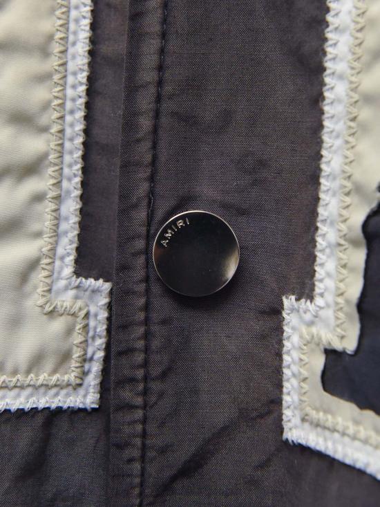  아미리 봄버 자켓 선 페이디드 봄버 재킷 블랙 - AMIRI