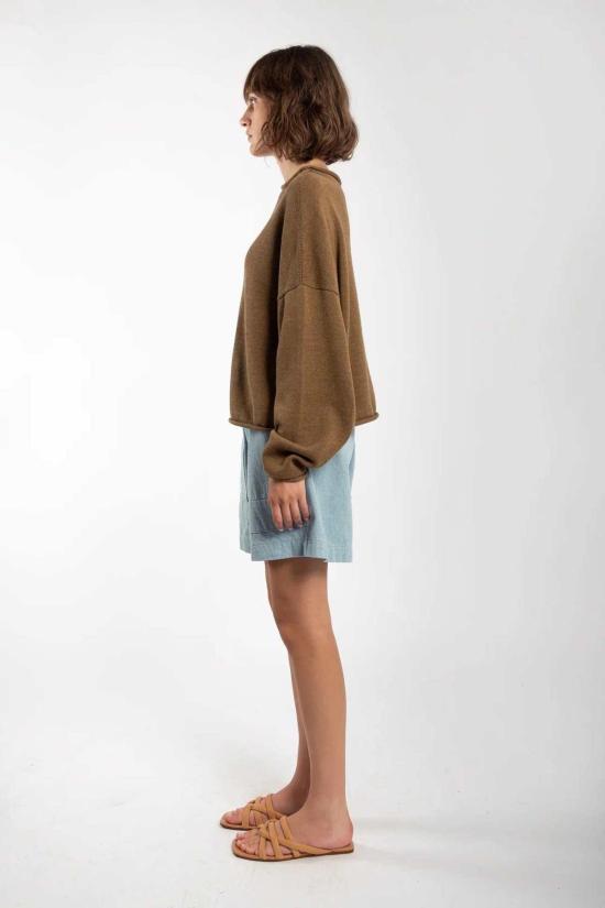  미셀라 그렉 숏팬츠 미카엘라 그렉 필드 쇼트 스카이 - MICAELA GREG