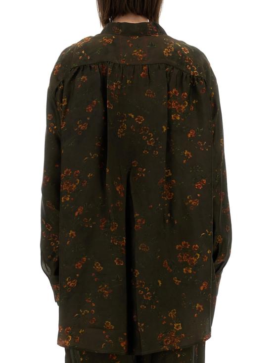 25SS 우마 왕 블라우스/셔츠 UP1001 UW067 GREEN - UMA WANG