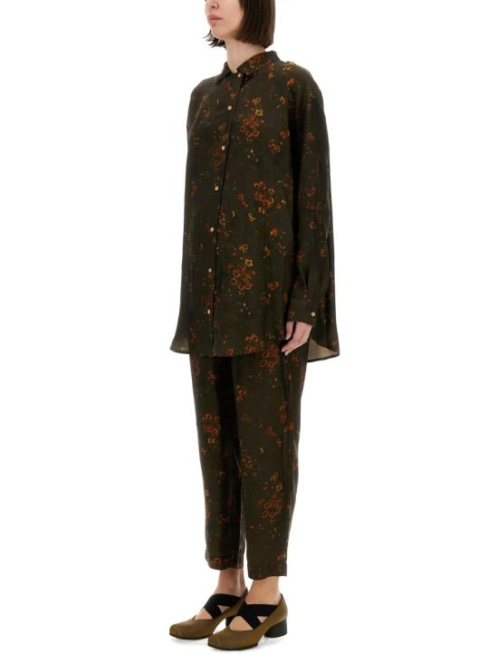 25SS 우마 왕 블라우스/셔츠 UP1001 UW067 GREEN - UMA WANG