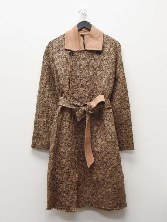  막스마라 코트 맥스마라 에블린 리버시블 울  브라운