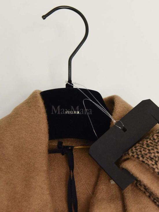  막스마라 코트 맥스마라 에블린 리버시블 울  브라운 - MAX MARA