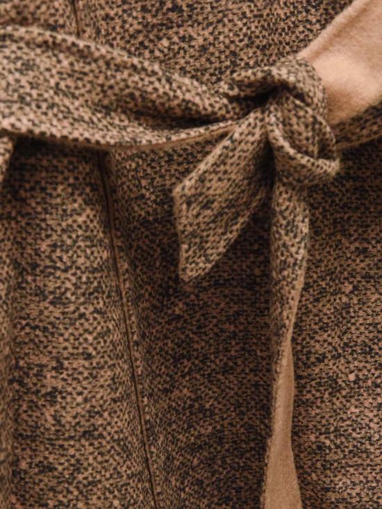  막스마라 코트 맥스마라 에블린 리버시블 울  브라운 - MAX MARA