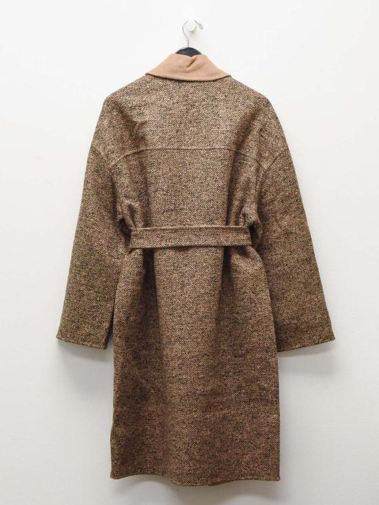  막스마라 코트 맥스마라 에블린 리버시블 울  브라운 - MAX MARA