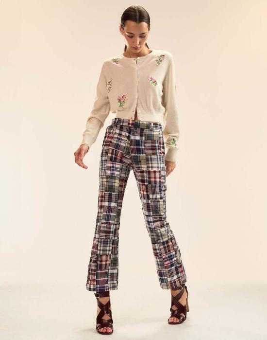  신시아 로리 가디건 신시아 로울리 포겟 미 낫 카디건 화이트 멀티 - CYNTHIA ROWLEY