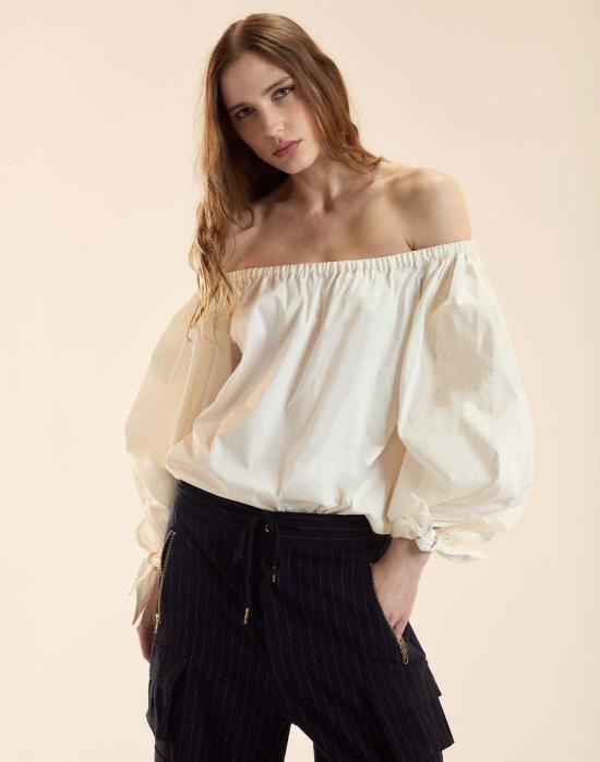  신시아 로리 블라우스 신시아 로울리 버니  화이트