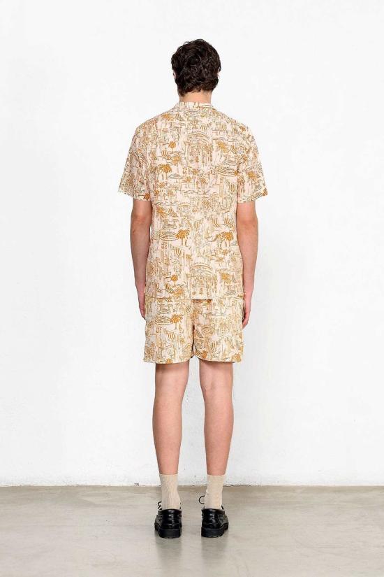  에드몬드 스튜디오 반팔 셔츠 투어리스트  오렌지 - EDMMOND STUDIOS