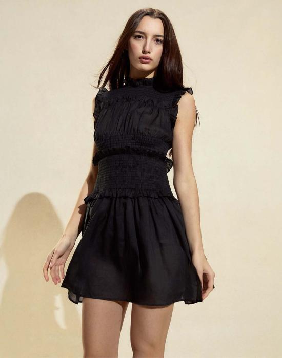  신시아 로리 숏 원피스 신시아 로울리 라미 미니 드레스 블랙