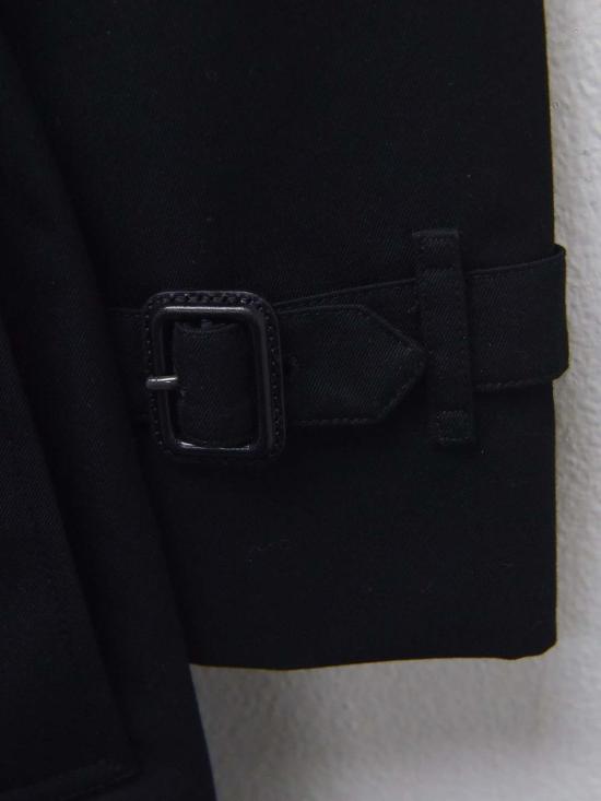  버버리 트렌치 코트 롱 켄싱턴 헤리티지 트렌치코트 블랙 - BURBERRY