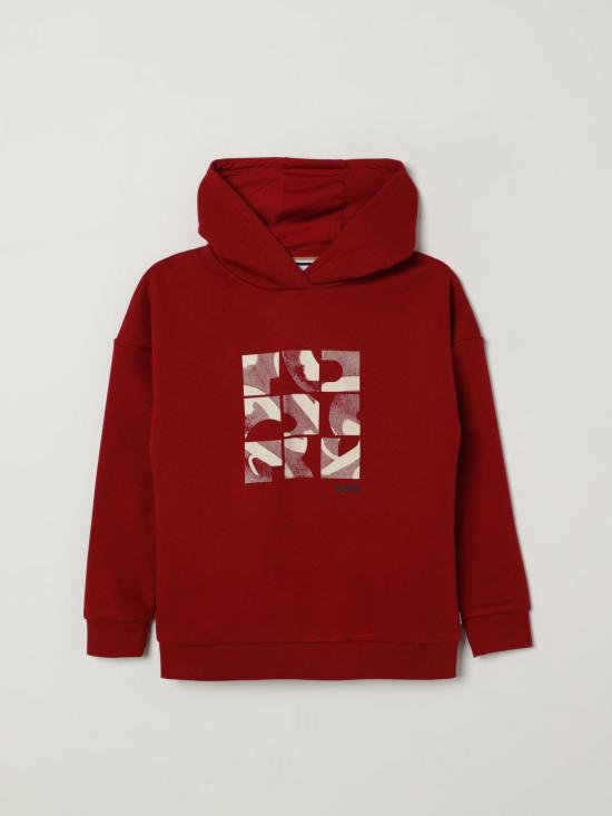 25FW [키즈] 보스 풀오버 J52353 96D Red