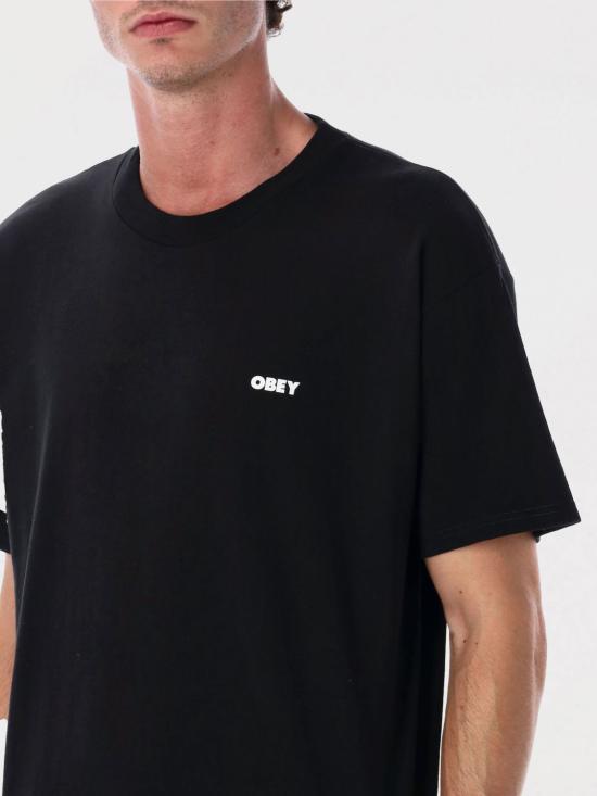 25FW 오베이 반팔 티셔츠 165264239 BLK Black - OBEY