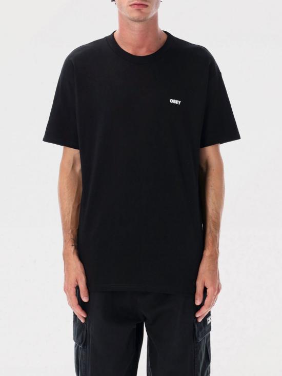 25FW 오베이 반팔 티셔츠 165264239 BLK Black