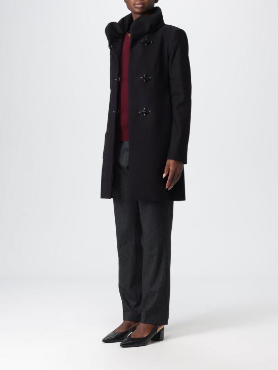 25FW 페이 코트 NAW5051Y050SGL B999 Black - FAY