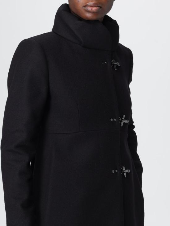 25FW 페이 코트 NAW5051Y050SGL B999 Black - FAY