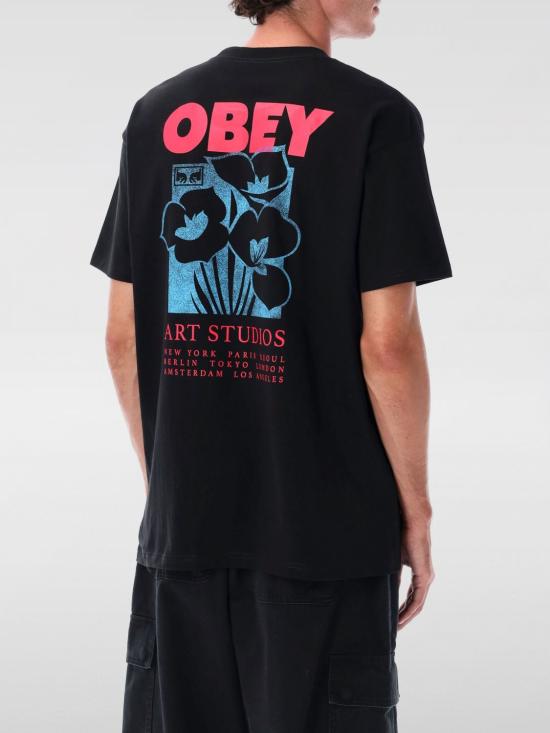 25FW 오베이 반팔 티셔츠 165264234 BLK Black - OBEY