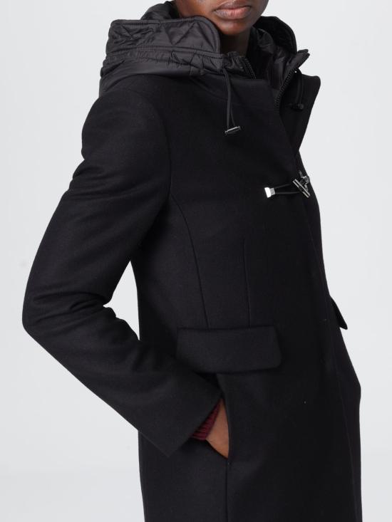25FW 페이 코트 NAW59513430SGL B999 Black - FAY