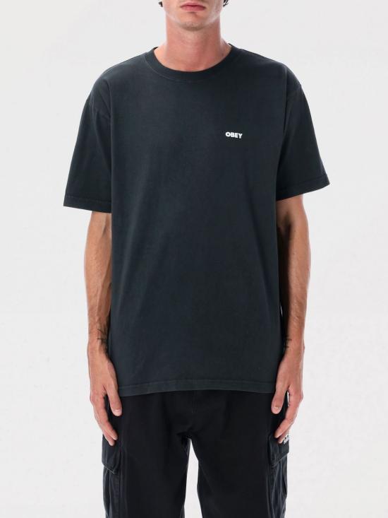 25FW 오베이 반팔 티셔츠 167924225 PTB Black