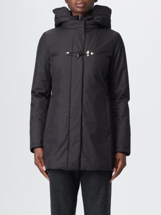 25FW 페이 코트 NAW59513830ZXE B999 Black