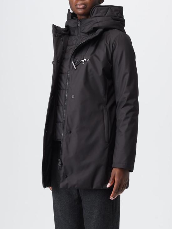 25FW 페이 코트 NAW59513830ZXE B999 Black - FAY